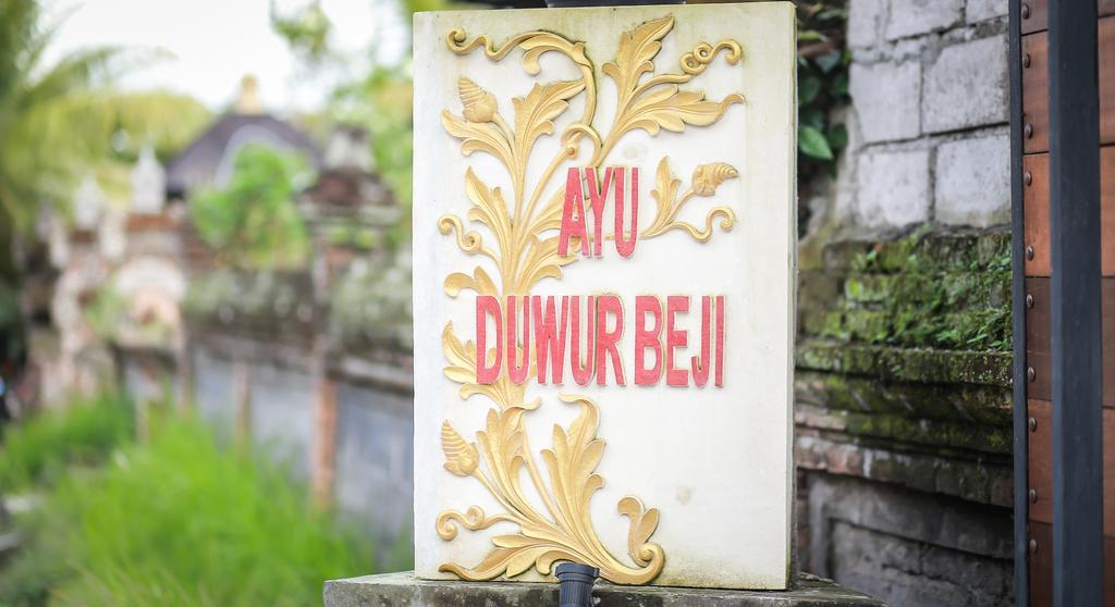 Hotel Ayu Duwur Beji Ubud Exterior foto